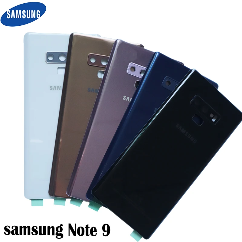 Задняя крышка для аккумулятора SAMSUNG note 9 Note 8 Samsung Galaxy N960 N950 N950FD задняя со стеклом