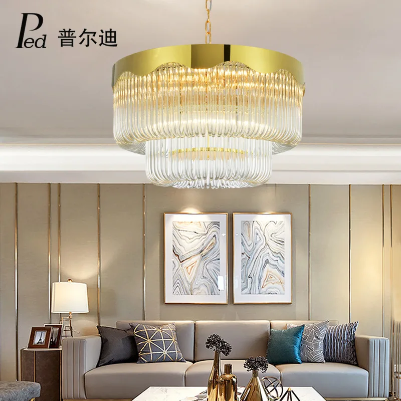 

Post-modern Crystal Chandelier Personalized & Creative Living Room Restaurant Model Room Villa Northern European-Style Light Lux