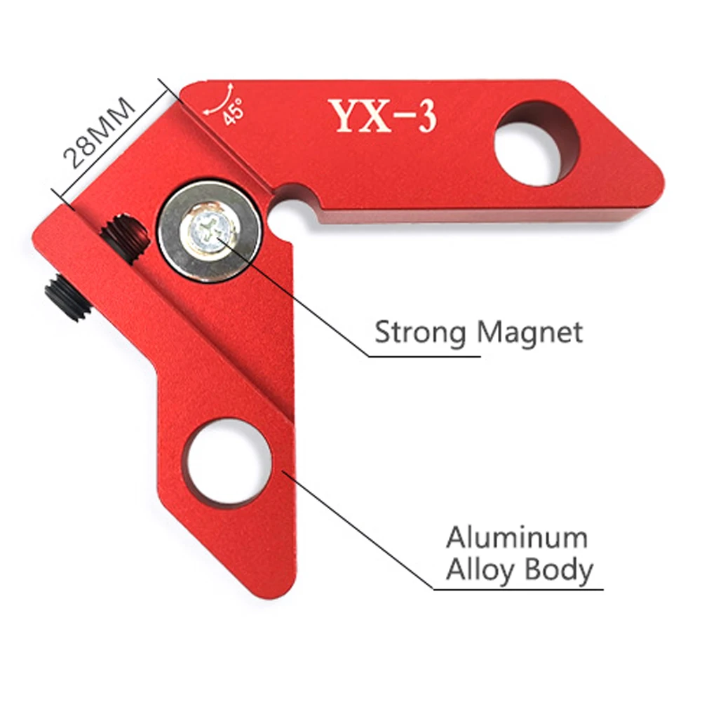 Stainless Steel Adjustable Combination Angle Ruler 45 / 90 Degree With Bubble Level Multifunctional Gauge Measuring Tools