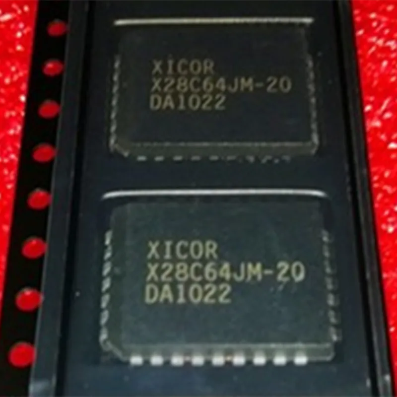 5/PCS X28C64JM-20 X28C64JM-15 X28C64J PLCC32- | Электронные компоненты и принадлежности