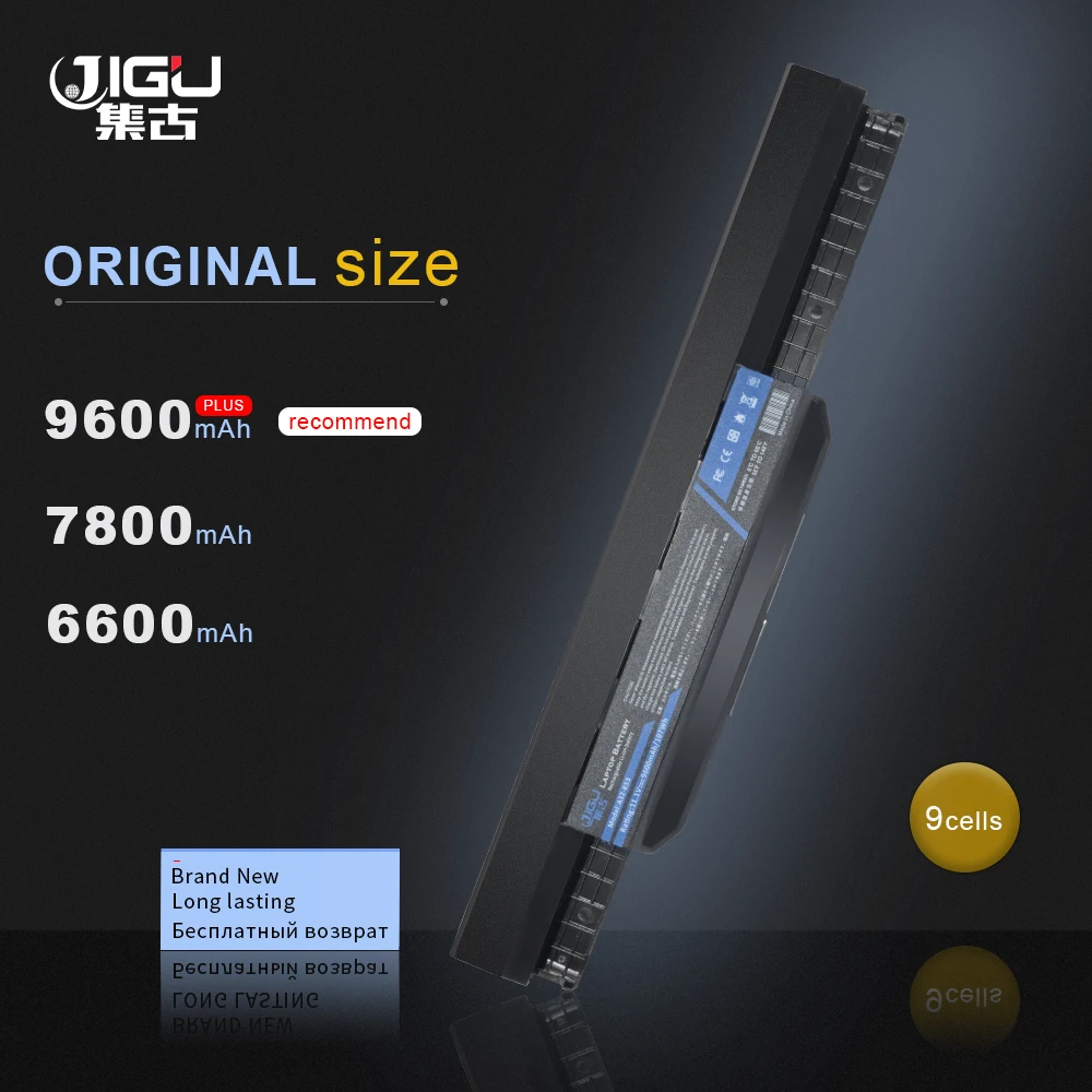 JIGU Laptop Battery A31-K53 A32-K53 A41-K53 A42-K53 For Asus A43 A54 A83 K43 P43 X43 X44 X53 X54 X84 X43T X43U X43V P53S P53E | Компьютеры