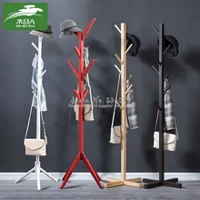 30% A2, современная деревянная вешалка для шляп в форме дерева, простая полка, вешалка для одежды, креативная переносная посылка