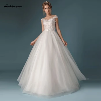 Lakshmigown-Vestido de boda de corte A, elegante Vestido de mujer para boda, fiesta, recibo, Plus, 2021