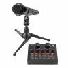 

V8 Audio USB Headset Microphone Webcast Live Sound Card for Phone Computer