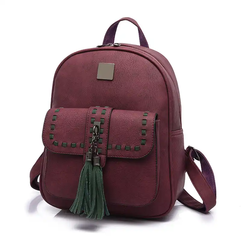 mochilas de cuero mujer 2018