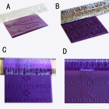Акриловые штифты с известным логотипом формочки для печенья для макарон, для бисквитов теста торта теста разрисованный борд инструменты для украшения торта
