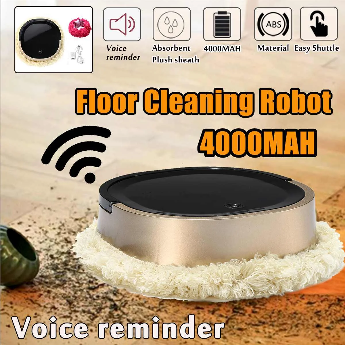 4000MAH Drahtlose Haushalts Intelligente Automatische Haushalts Wischen Maschine Boden Reinigung Roboter Smart Roboter Vakuum Reiniger Hause 4000MAH Drahtlose Haushalts Intelligente Automatische Haushalts Wischen Maschine Boden Reinigung Roboter Smart Roboter Vakuum Reiniger Hause
