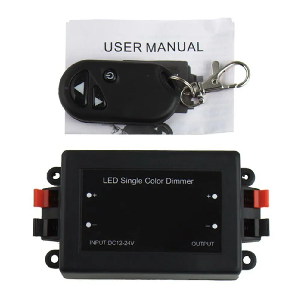 

2018 New DC12-24V Wireless Remote LED Light Single Color Dimmer Controller