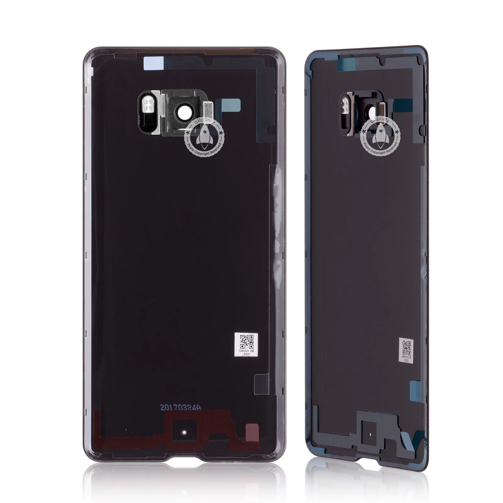Оригинальная задняя панель корпуса для htc U Ultra задняя крышка батарейный отсек с объективом камеры для htc U Ultra запасные части