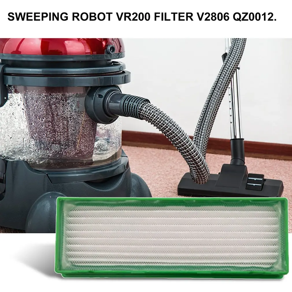 Невесомый пластиковый Лот робот пылесос части для Vorwerk Kobold Vr200 Vr200 замена фильтра hepa 2 боковая щетка