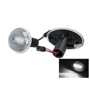 

CARALL LN0643W Kit arrow Side Led Side Marker light transparent lens White for Mini R56 R57 R58 R59 2007-2013