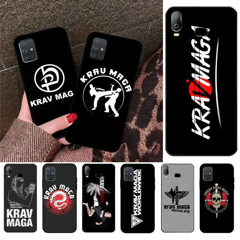 CUTEWANAN Израиль Krav maga мягкий черный чехол для телефона Samsung Galaxy A01 A11 A31 A81 A10 A20 A30 A40 A50