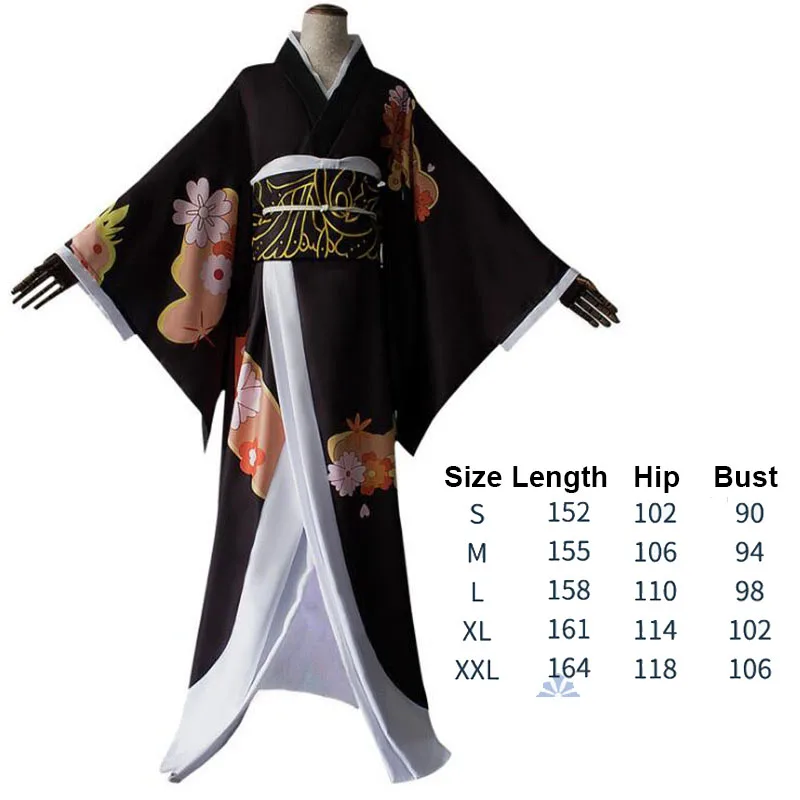 Аниме Kimetsu no Yaiba Demon Slayer Косплей Костюм Kamado Tanjirou Nezuko Agatsuma Zenitsu Tomioka Giyuu Muzan