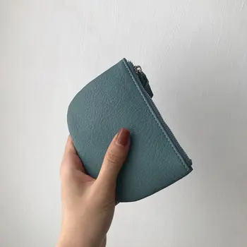 

SIKU genuine leather purse handmade coin purses holders brand women wallet case
