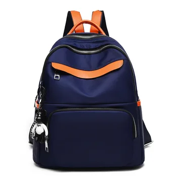

The new backpack schoolbag Oxford cloth schoolbag waterproof travel bag