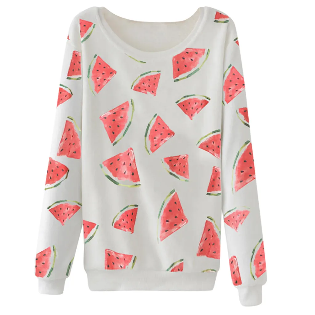 Sweatshirt Women Autumn 2019 Print O-neck Harajuku Streetwear Fashion Sweatshirts Ladies Hoodies And Sweatshirts Clothes