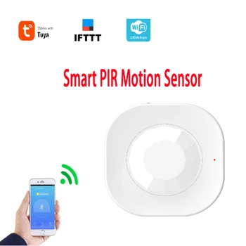 

Tuya Smart WiFi PIR Motion Sensor Infrared Detector Security Burglar Alarm Sensor Smart Life APP Control Smart House
