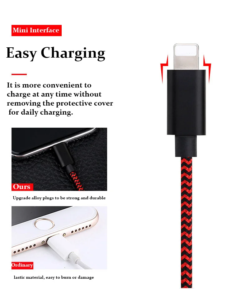 USB кабель для телефона для iPhone кабель Xs Max Xr X 8 7 6 6s 5 Plus iPad Mini 1m 2m кабели быстрой зарядки мобильный провод для зарядного устройства данных