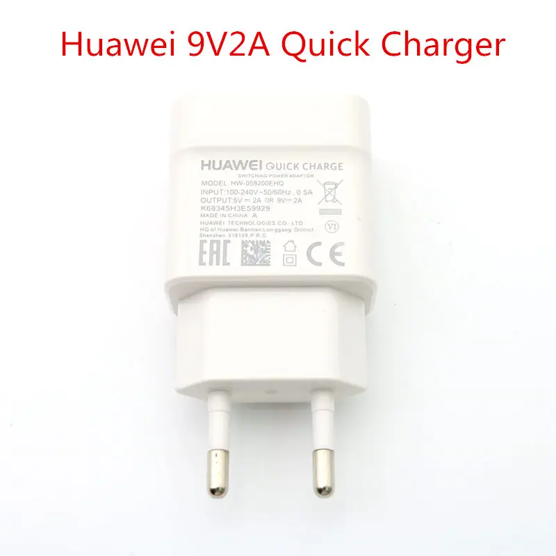 Huawei 9V2A charger Quick Fast Charge Adapter Type-C For nova 3i 2i honor 8x p7 p8 p9 p10 lite mate 7 8 9 10 P8 | Мобильные телефоны