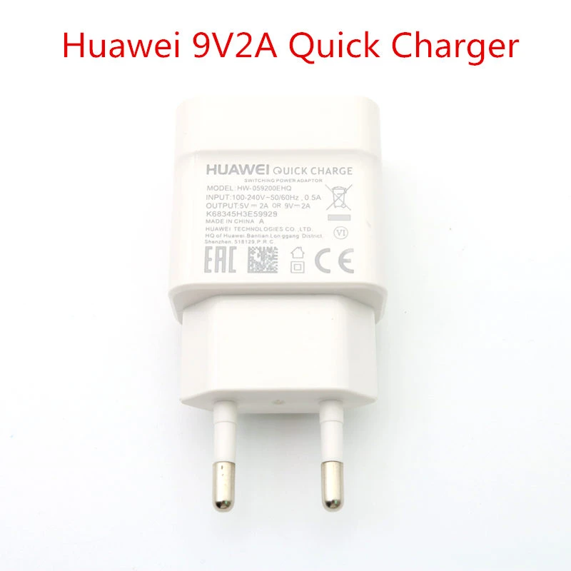 usb charger 12v Huawei 9V2A charger Quick Fast Charge Adapter Type-C For nova 3i 2i honor 8x p7 p8 p9 p10 lite mate 7 8 9 10 p9 P8 usb c power adapter 20w