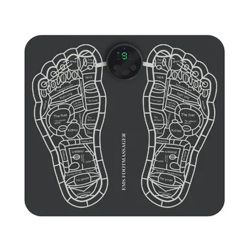 Digital Display Battery EMS Massage Foot Massager Foot Massager Massage Physiotherapy Device Massage Pad Foot Therapy Machine