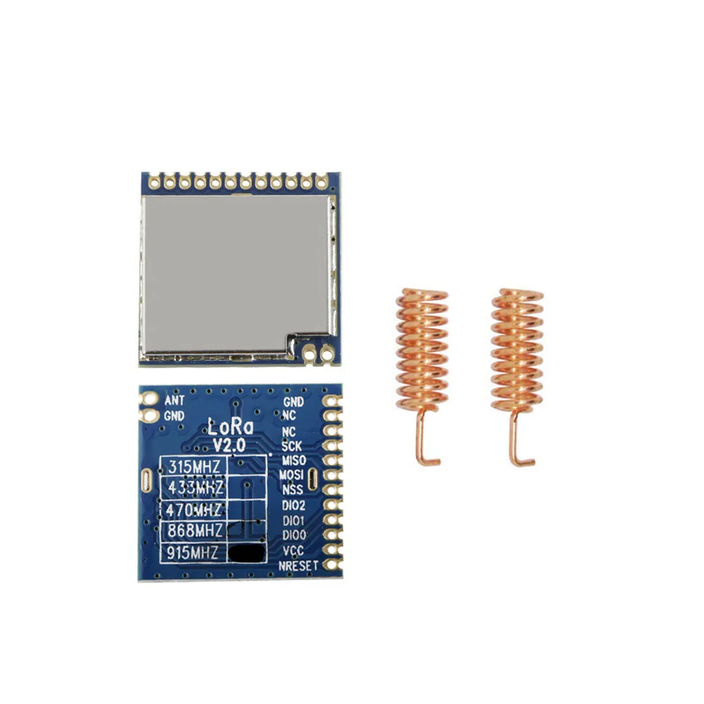KC 인증 Lora1276 100mW SX1276 Lora 모듈, 고감도 4km RF 장거리 송신기 및 수신기, 868MHz ...