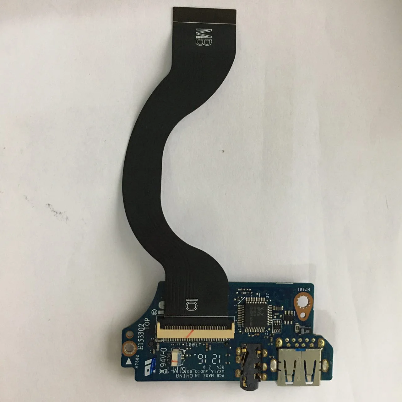 Б/у плата для чтения аудиоразъема USB с кабелем ASUS UX31A 13 3 дюйма 455M4L88L11 60-NIOAU1002-C01 |