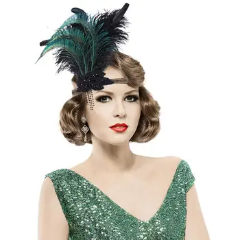 

Elegant Charming Vintage Headpiece Socialites Headwear for Girls