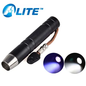 

TMWT Laser Pointer 365nm UV Flashlight & White LED 3W 18650 Battery led work Light Torch.IP55 water Resistant, Rain-proof