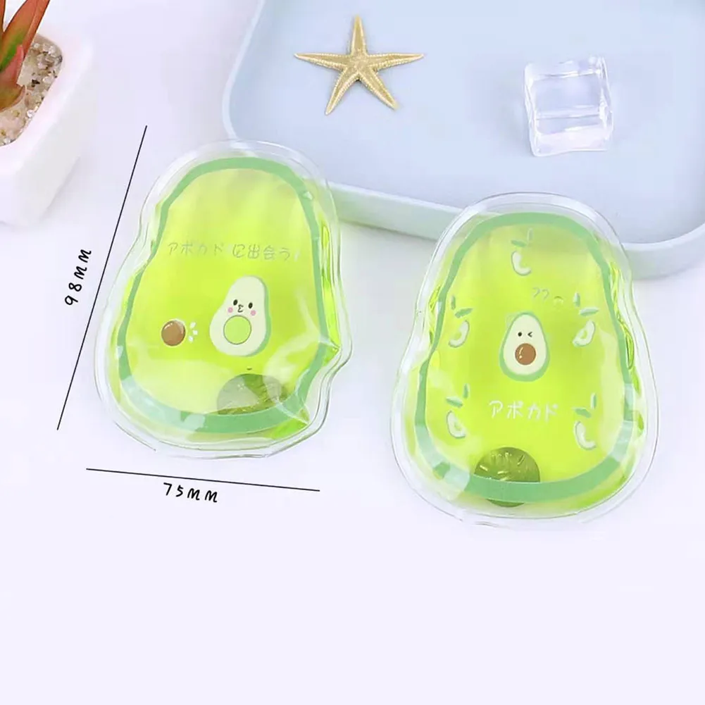 Mini Winter Reusable Gel Hand Warmer Cute Funny Word Print Instant Heating Pack Warmer HKS99