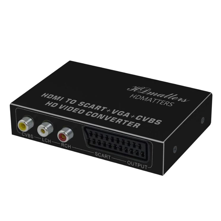 Сплиттер 1080p HDMI в Scart VGA AV сплиттер kabel для ТВ с портом scart (HDMI av дисплей