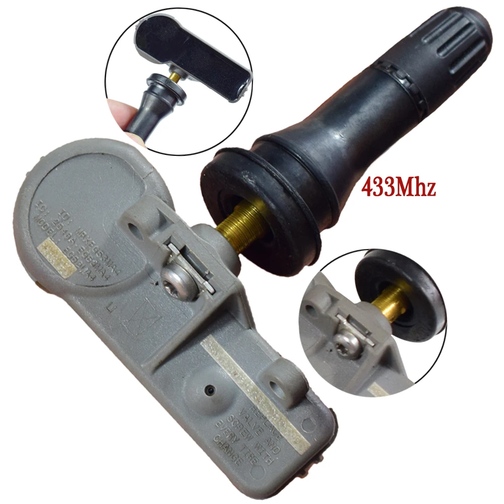1 шт. 68241067AB 56029398AB Автомобильный датчик TPMS Датчик давления в шинах датчик давления в шинах 433 МГц для Chrysler Jeep Dodge
