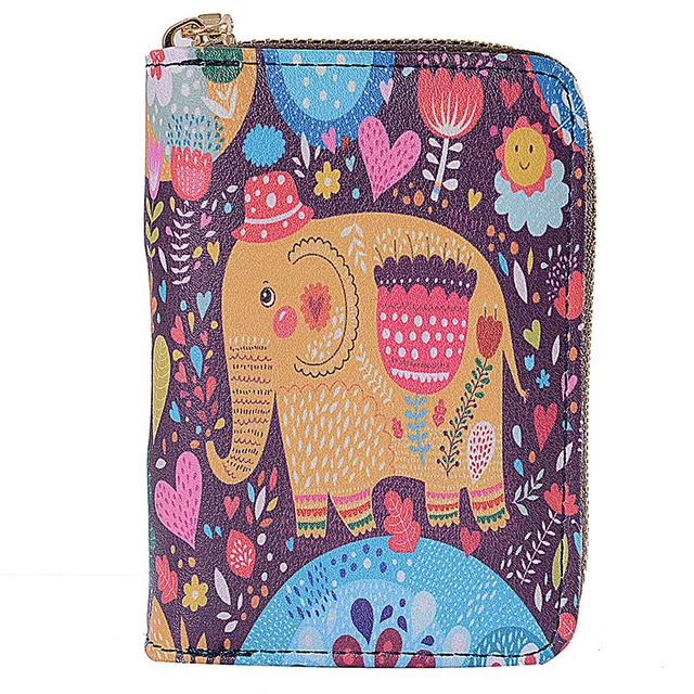 Cartoon pattern children's wallet card bag coin purse Card Holder Passport Cover Credit Card Holder Wallet Card Tarjetero Rfid zi se da xiang