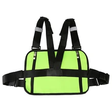 Chest Rig Bag Reflective Vest Streetwear Functional Harness Chest Bag Pack Front Waist Pouch Backpack Chest Rig Bag Reflective Vest Streetwear Functional Harness Chest Bag Pack Front Waist Pouch Backpack