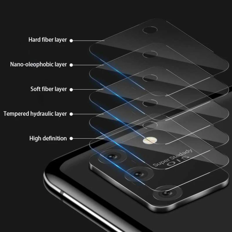 Phone Camera Protector 9D Camera Lens Protective Film For Samsung Galaxy S10/S10 Plus/S10 Lite Ultra-thin Back Tempered Glass