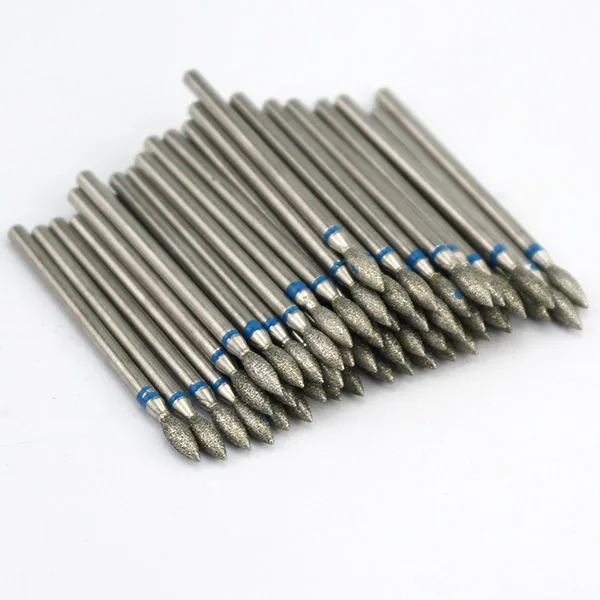 5 50pcs/Set Diamond Milling Cutters Ball Nail Drill Bit Rotery Files Electric Manicure Pedicure Burrs Cuticle Clean Tools - Цвет: 5