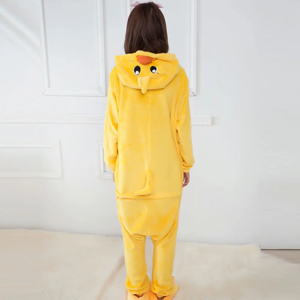 

Halloween Female Cosplay Yellow Duck Costume Party Role Playing Animal Pajama Woman Adult Cartoon Costume