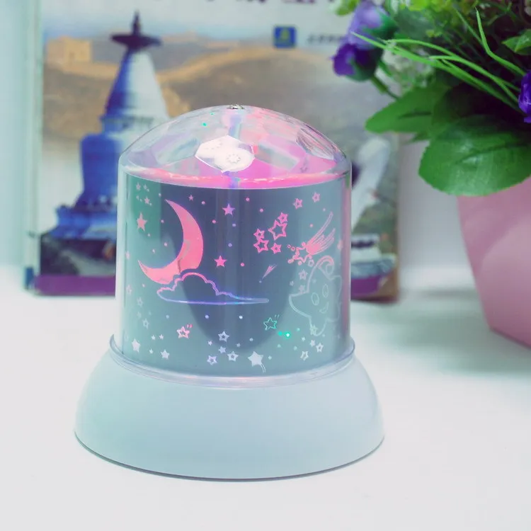 

Automatic Rotating Colorful Dreamy Projection Star Light Cartoon Pattern Projection Lamp Sleep Projection Lamp