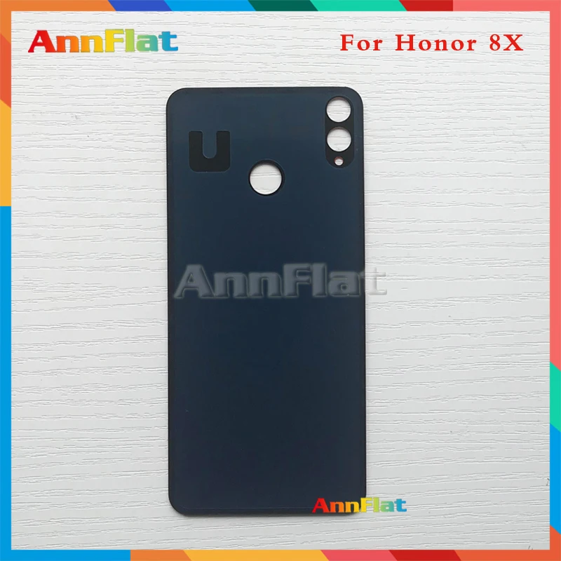 Высокое качество для Huawei Honor 8X задняя крышка аккумулятора стекло с клейкой