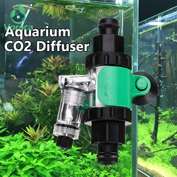 

3 Function in 1 Aquarium External CO2 Diffuser Atomizer Reactor Kit Check Valve Bubble Counter Efficient Fish Tank Supplies