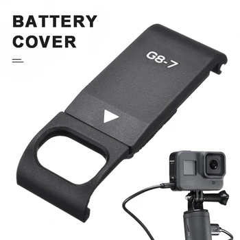 

New 1pc Battery Cover Removable Type-C Charging Port Adapter Metal for GoPro Hero 8 Black Protective Housing Shell Accessories
