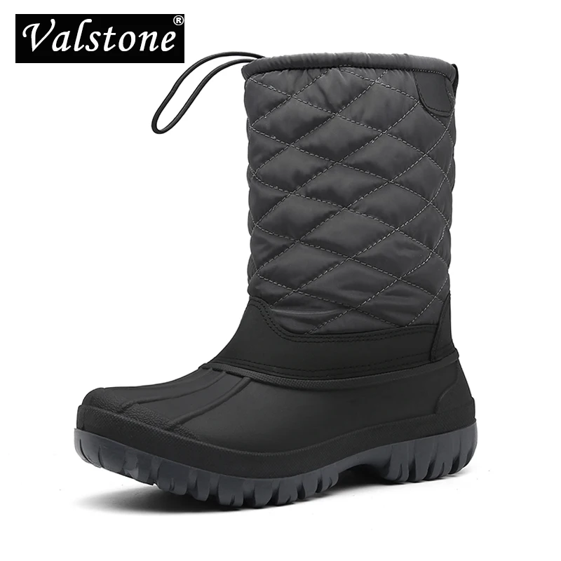 

Valstone Quality Women snow boots waterproof platform sneakers windproof warm plush shoes fur lining antiskid for cold winter