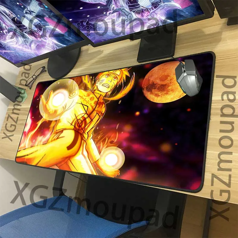 XGZ game mouse pad precision black lock edge animation computer desk rubber anti slip carpet | Компьютеры и офис