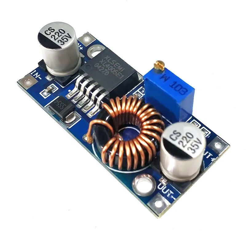 5A Max DC-DC XL4005 Шаг вниз Регулируемый Питание модуль светодиодный Литий Зарядное