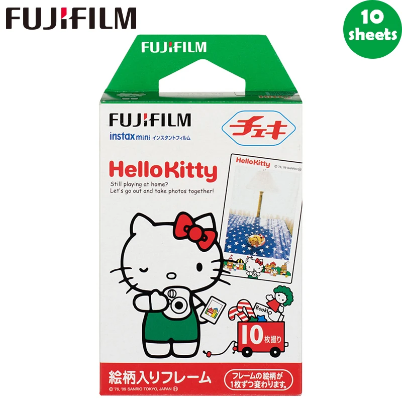 Fujifilm 10-100 листов Алиса мультфильм мгновенная фотобумага мультфильм пленка для Fuji Instax Mini 8 9 70 7s 50s 50i 90 25 Share SP-1 2 - Цвет: Hello kitty