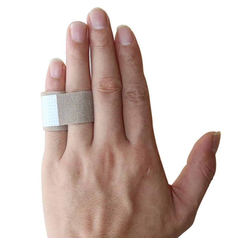 2 Pcs/lot Fabric Toe Finger Straightener Hammer Toe Hallux Valgus Corrector Bandage Toe Separator Splint Wraps Foot Care