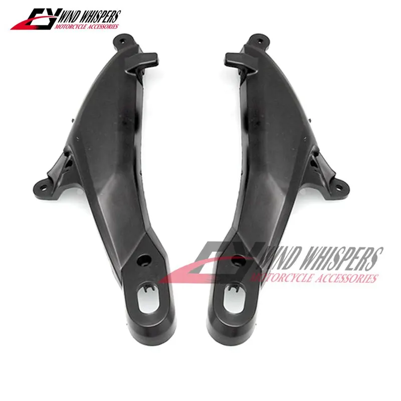 혼다 CBR 600 RR CBR600RR CBR600 F5 2007-2012 용 브래킷 세트가있는 오토바이 후방 펜더 스플래시 가드 라이센스 플레이트 홀더