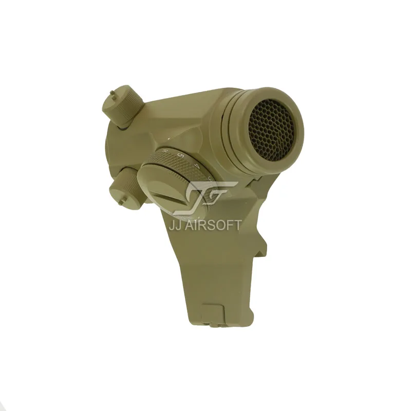 JJ страйкбол Micro 1x24 Red Dot с Killflash/Kill Flash крепление со смещением на 45 градусов
