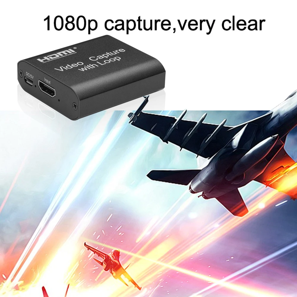 Mini 4K HDMI карта захвата 1080P захват для PS4 игры устройство записи телефона с петлей