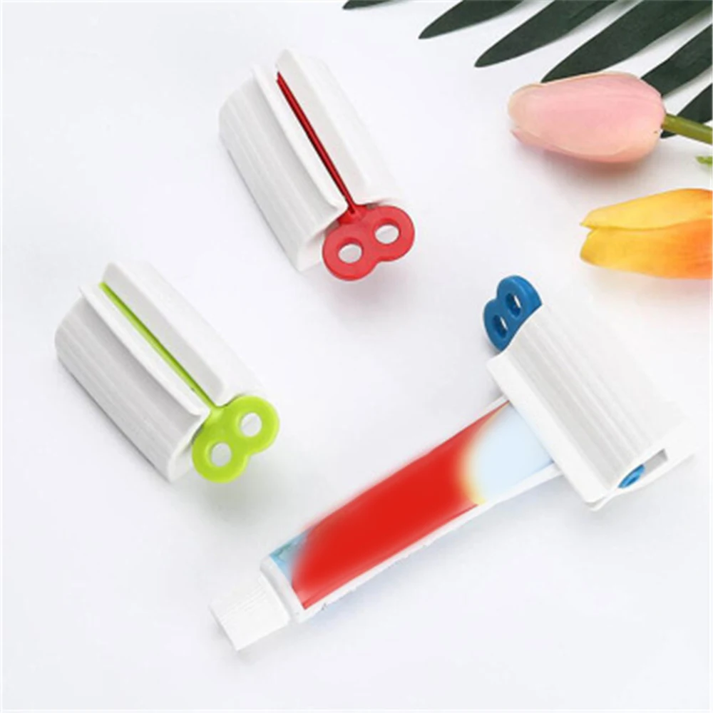 

Toothpaste Tube Squeezer Rolling Squeezer Toothpaste Easy Portable Dispenser Tooth Paste Holder for Bathroom